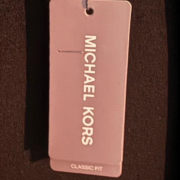 Black Michael Kors Overcoat Trench Brand New Men’s - Picture 2 of 7